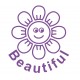 68201 - Beautiful Flower Self Inking Teacher Reward Stamp